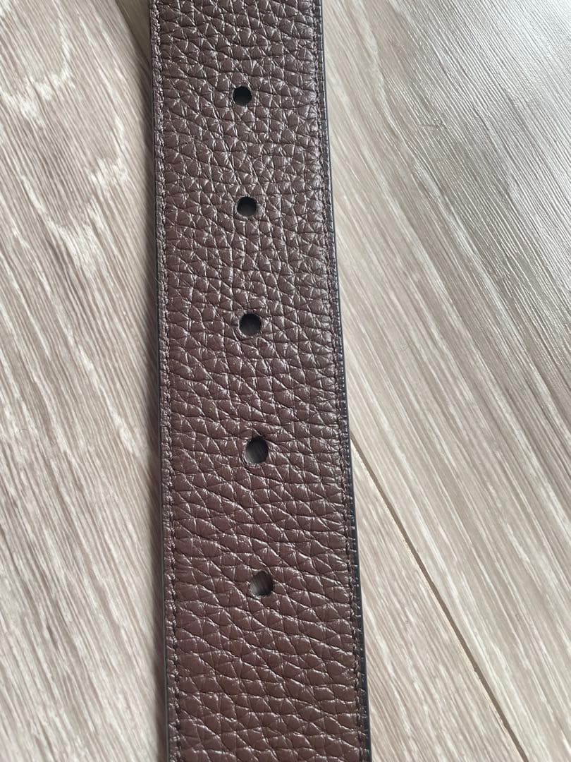 COACH リバーシブルベルト 美品 ブラック×ブラウン メンズ レザー