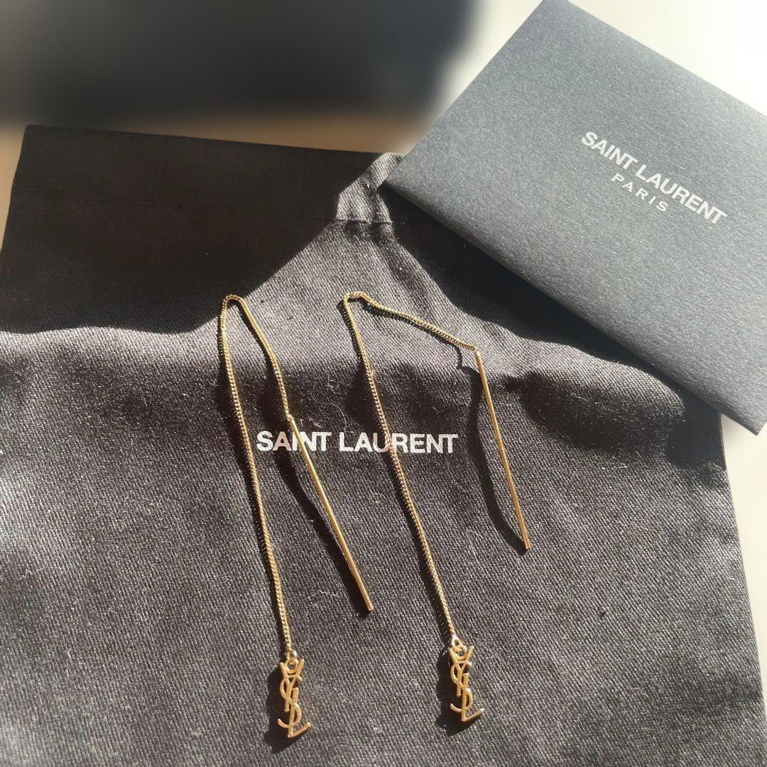 Saint Laurent YSL サンローラン　ピアス　ロングピアス