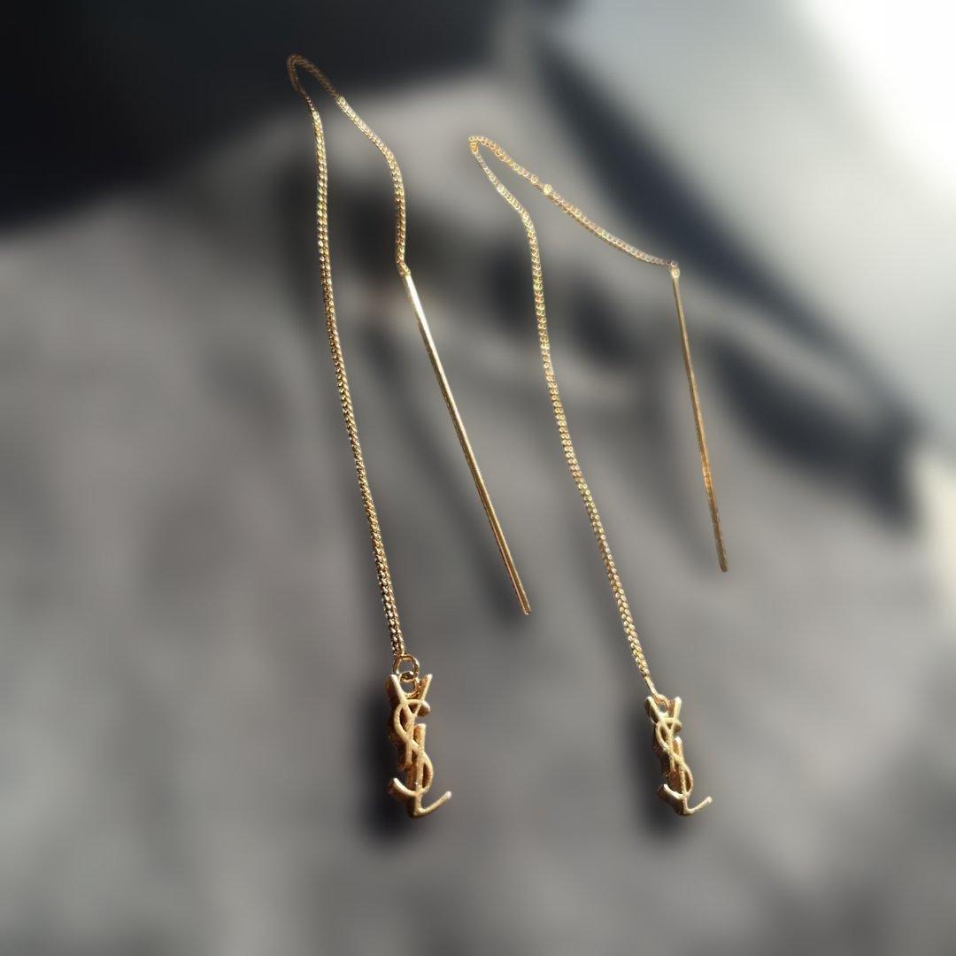 Saint Laurent YSL サンローラン　ピアス　ロングピアス