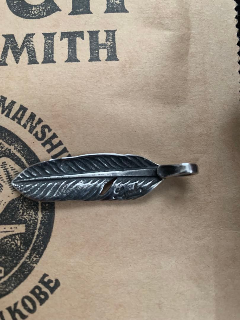 lynch silver smith フェザー　Sサイズ　ペンダント