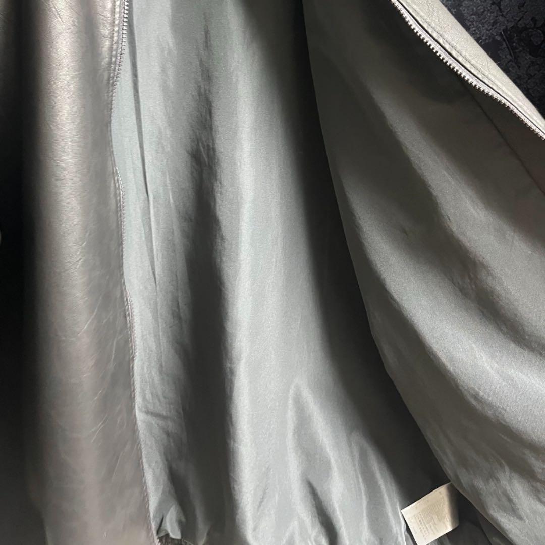 マル様　ファイヤーバード オーバーサイズ レザートラックトップ アディダス2XL