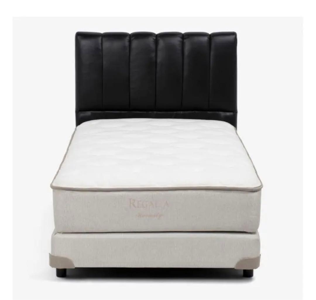 送込み　キングスダウン 大塚家具 シングル　ベッドフレーム、ベッドマット、ボトム