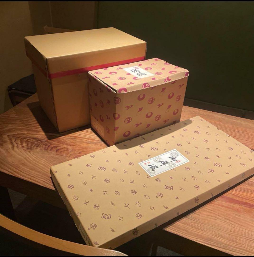 【送料込み】ひな人形セット 赤い布装飾
