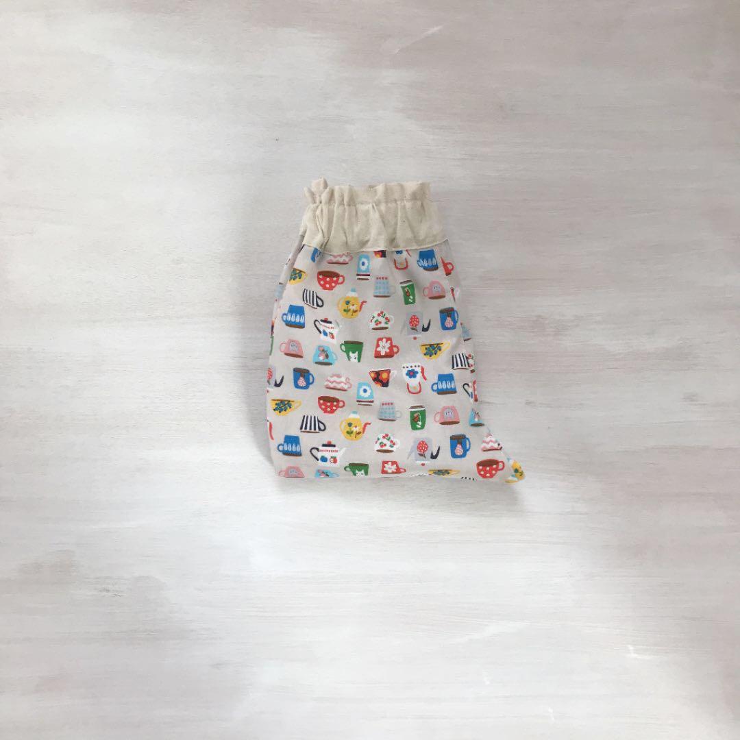 【90】コップ　サルエルパンツ　ハンドメイド　ズボン