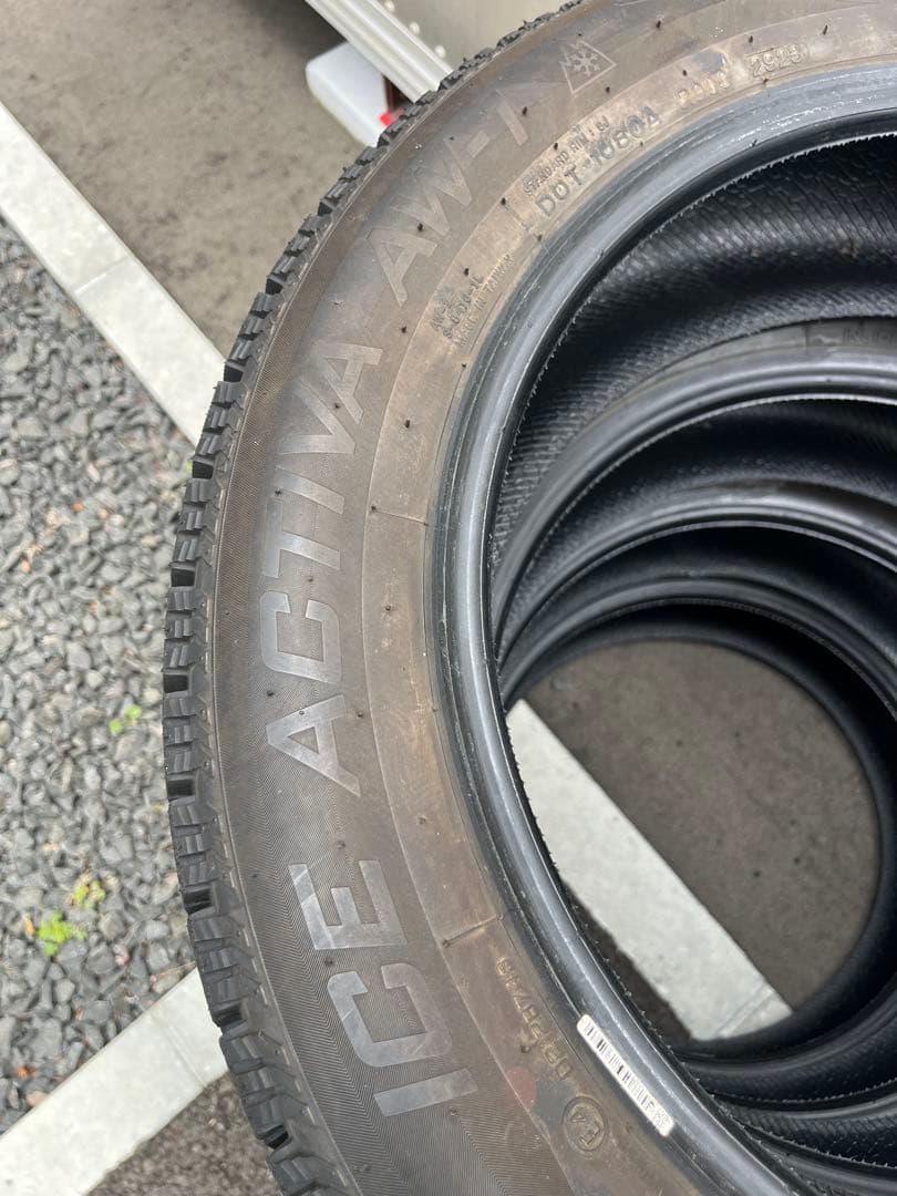 ⭐︎イボ付き‼︎⭐︎195/60R17 ナンカンAW-1 スタッドレスタイヤ4本セット