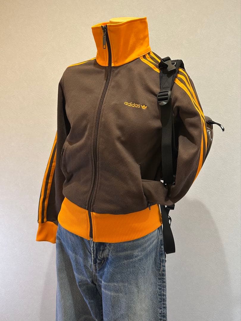 adidas 00s トラックジャケット 黒タグ 万国旗タグ　ジャージ