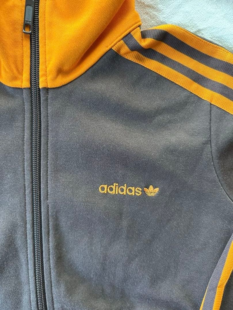 adidas 00s トラックジャケット 黒タグ 万国旗タグ　ジャージ