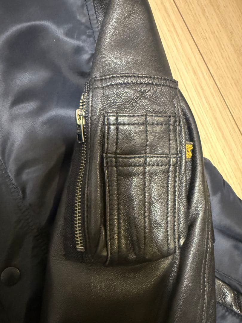 ALPHA INDUSTRIES MA-1 SMALL ネイビー/ブラック