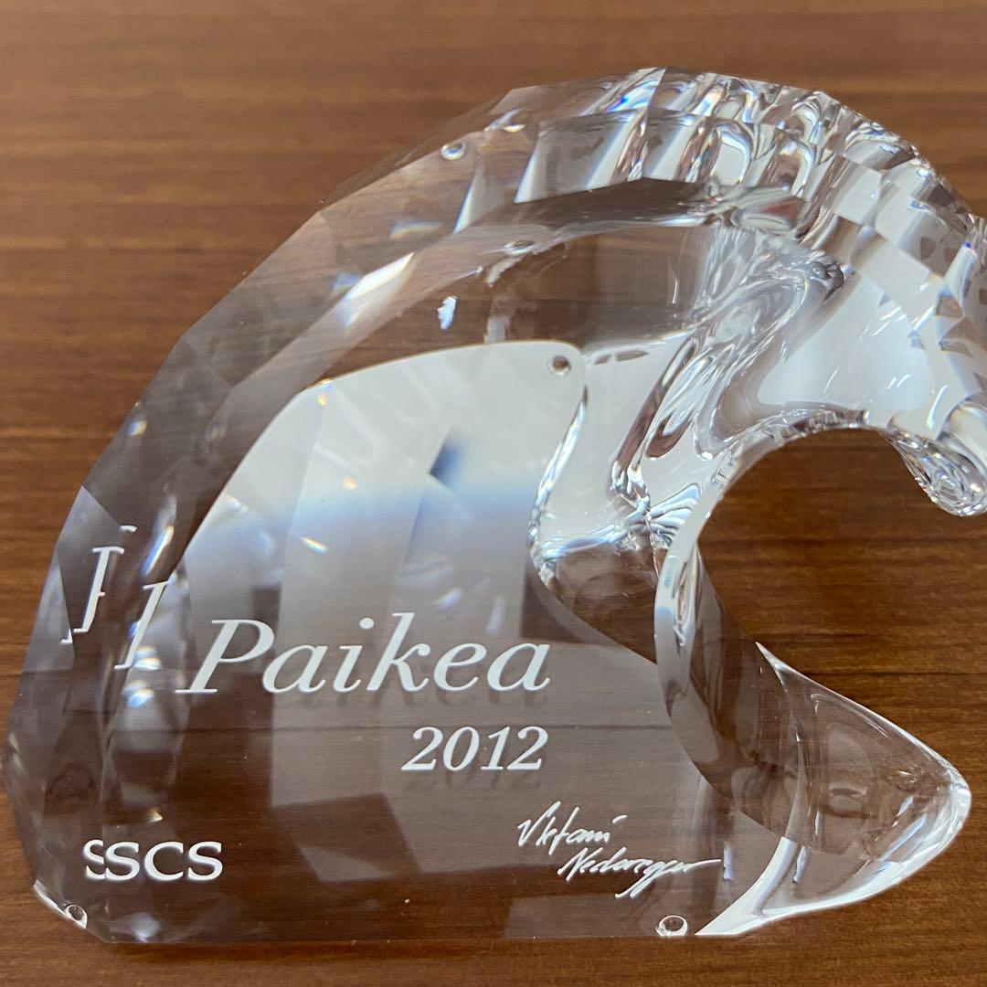 SWAROVSKI スワロフスキー クリスタル クジラ Paikea 2012年