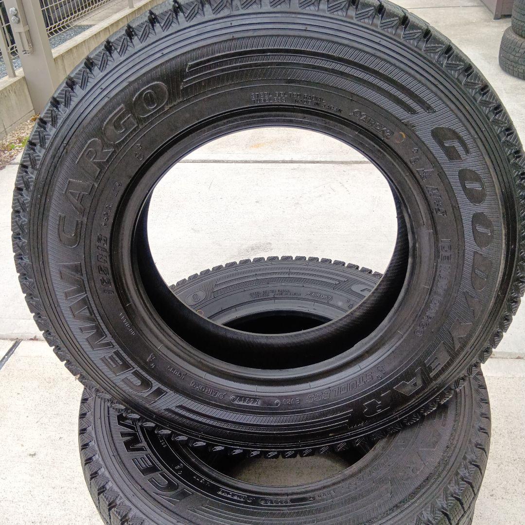 165R13 6PR 4本セット GOODYEAR スタッドレスタイヤ