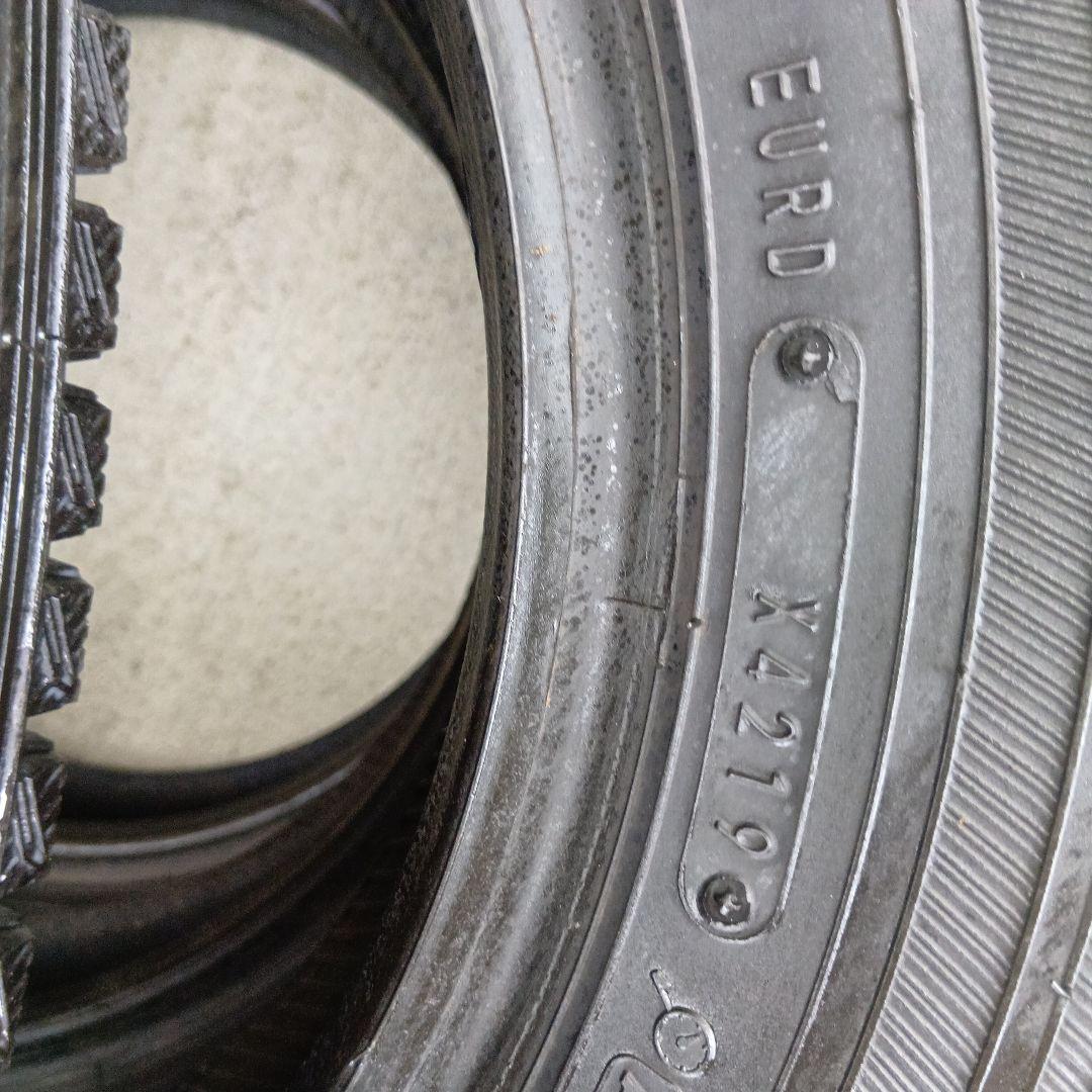 165R13 6PR 4本セット GOODYEAR スタッドレスタイヤ