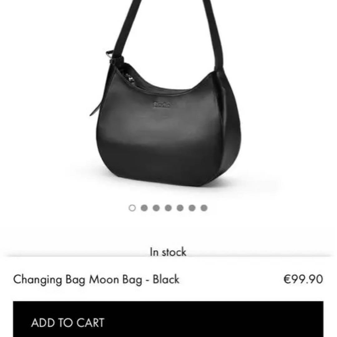 ELODIE ベビーカーバッグ Black ブラック マザーズバッグ