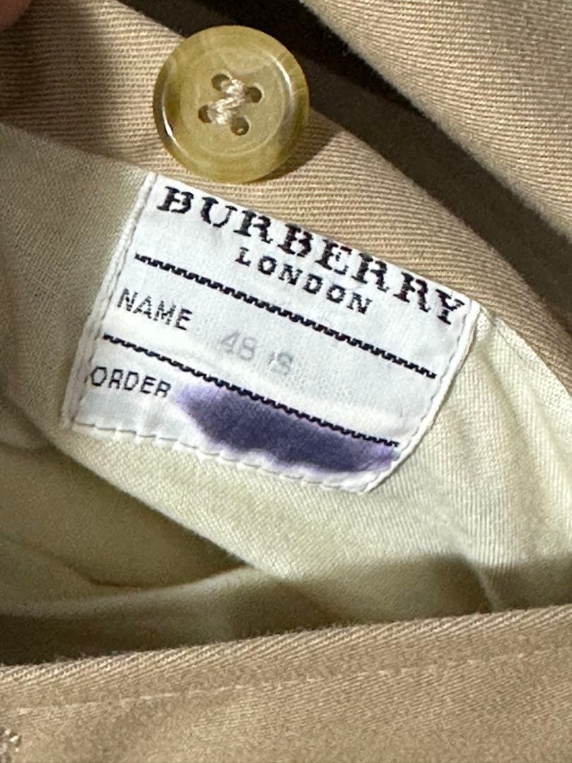 BURBERRY トレンチコート ベージュ　メンズ