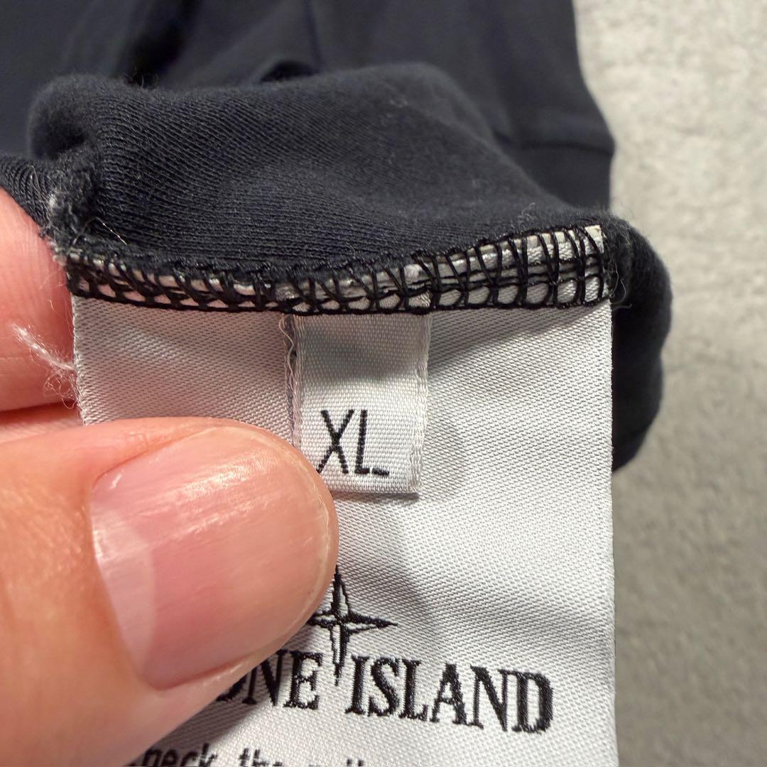 ストーンアイランド　長袖Tシャツ　ロンT ブラック　XL 651520745