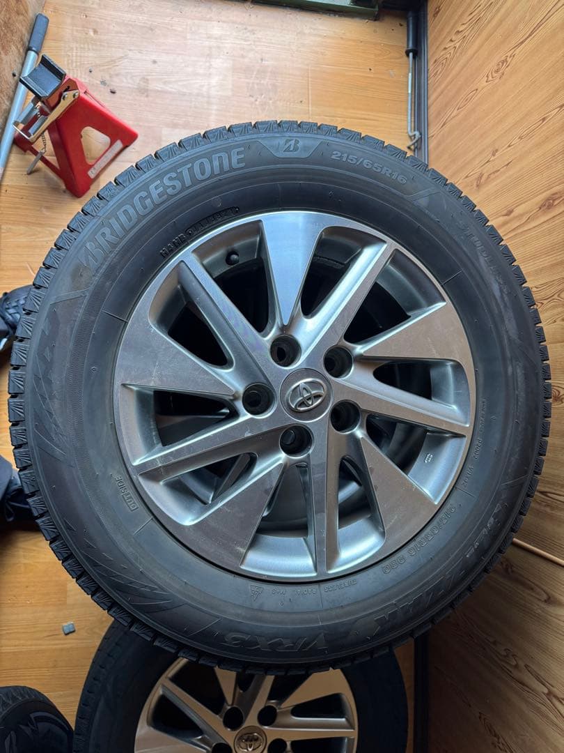 ブリザックVRX3 215/65R16 20系アルファード純正ホイール付4本