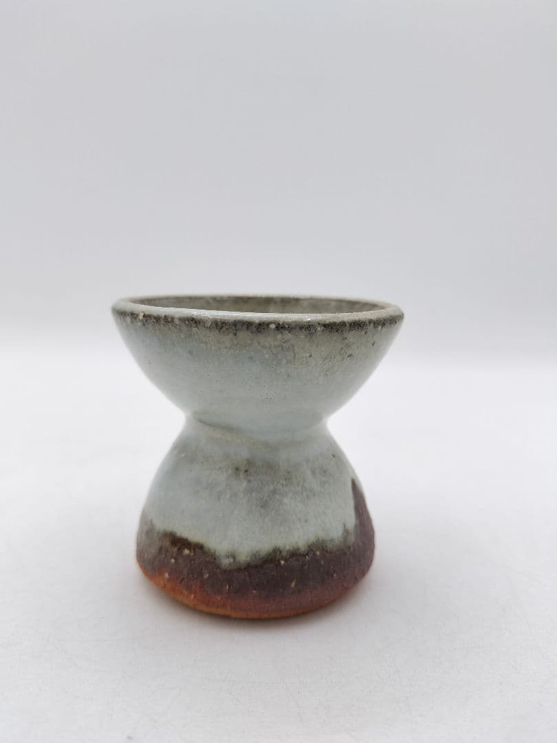c801【未使用】蓋置 萩 椋原桂俊 木箱 茶道具