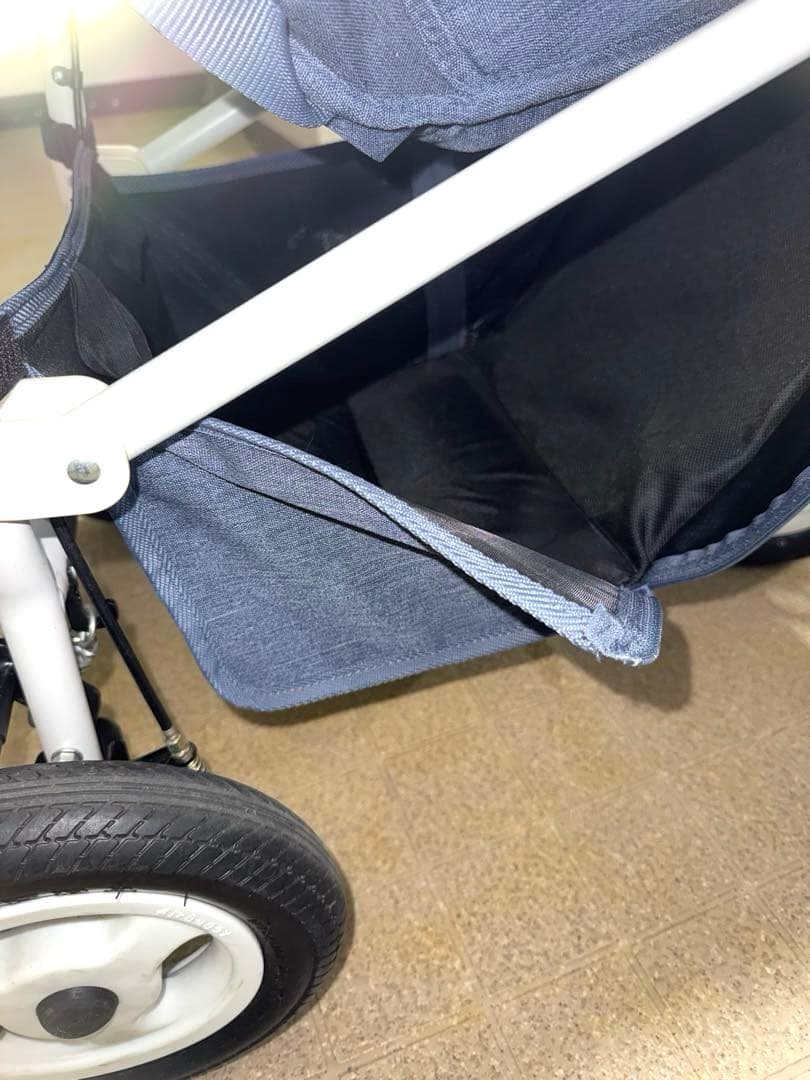 【極美品】AIRBUGGY ココブレーキEX フロムバース人気色のデニム