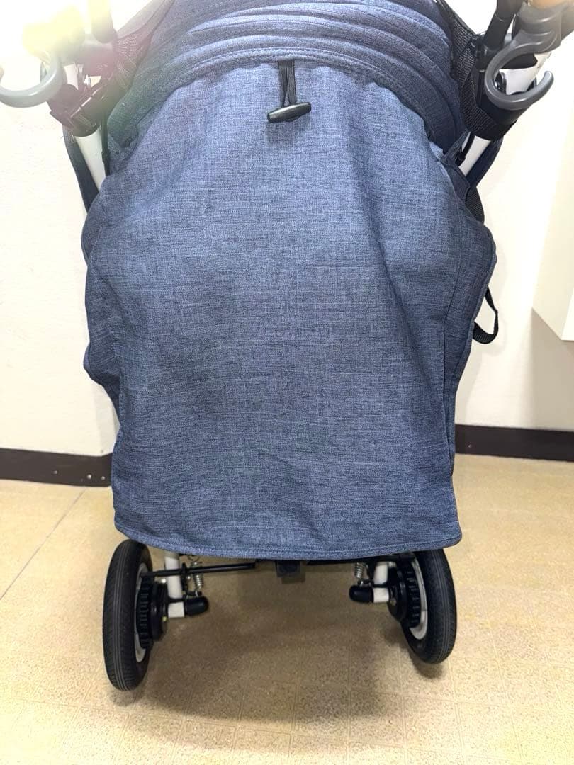 【極美品】AIRBUGGY ココブレーキEX フロムバース人気色のデニム