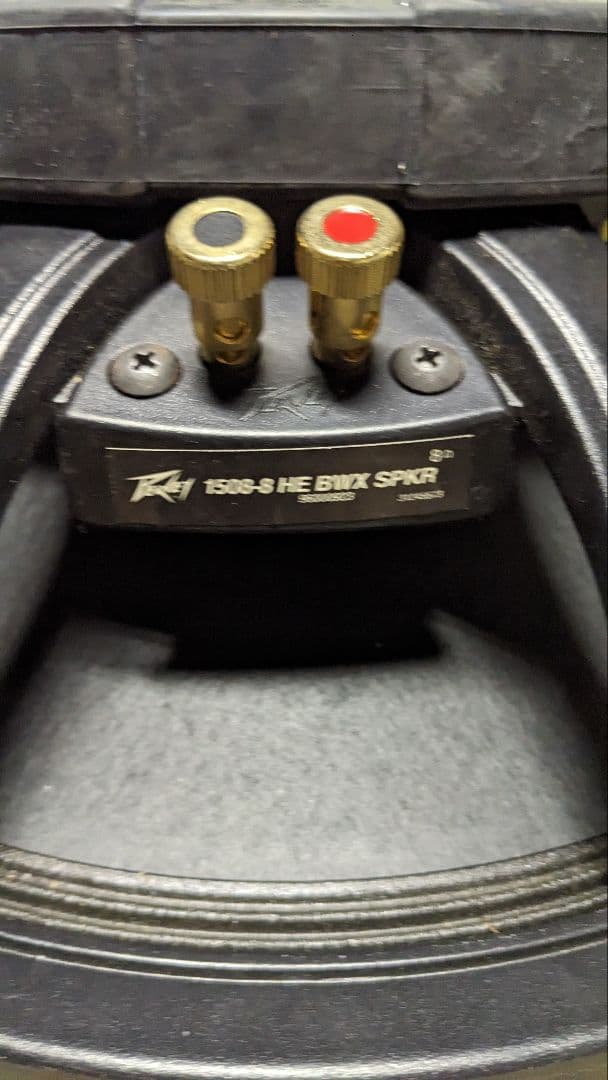 PEAVEY 1508 HE BWX SPKR ペア