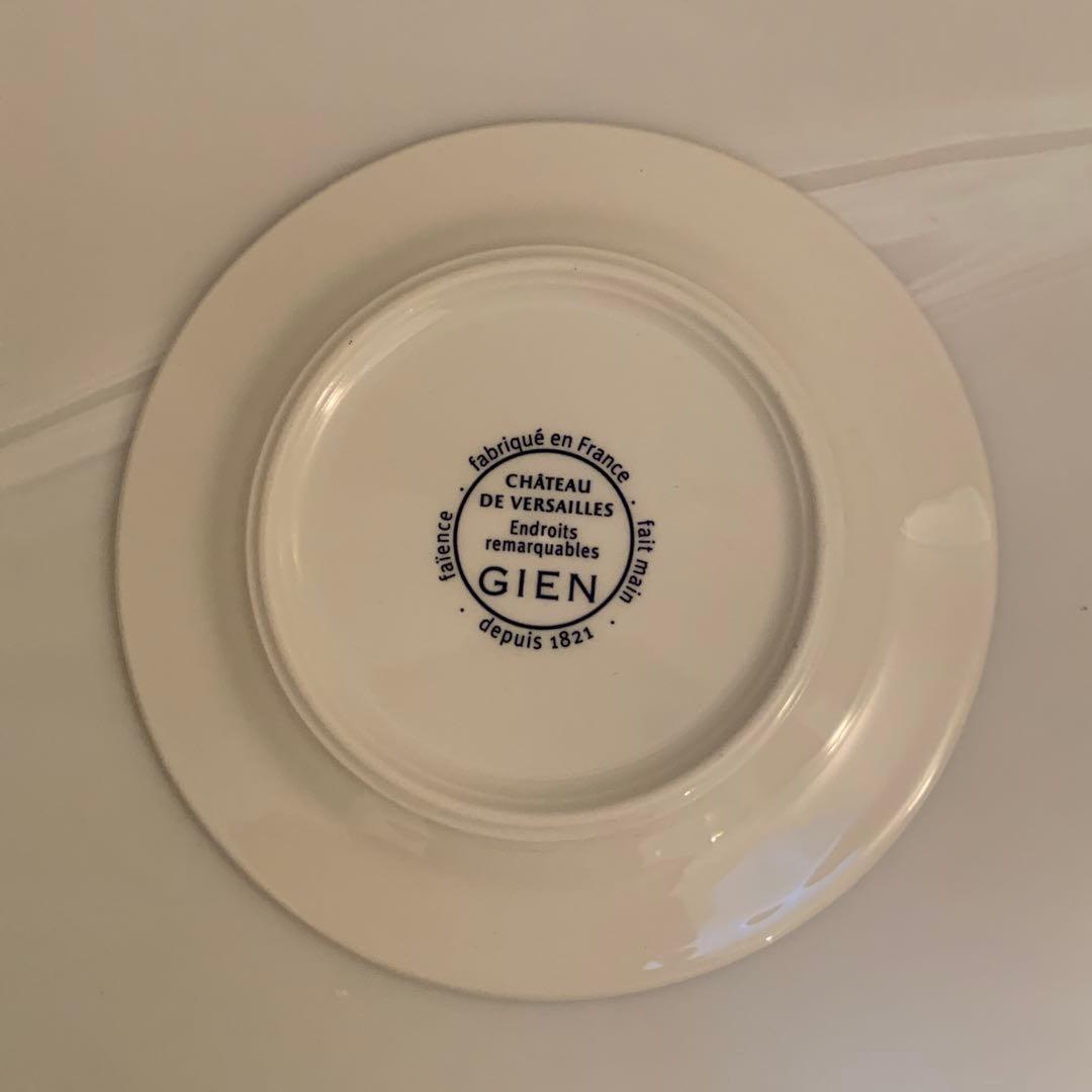 Gien ジアン　デザートプレート　13cm 4枚セット　新品　箱付き