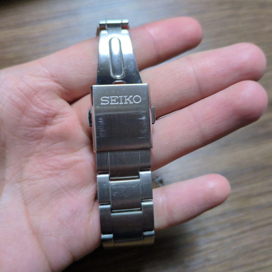 SEIKO KSN8T6C 8T67 クロノグラフ 時計 シルバー