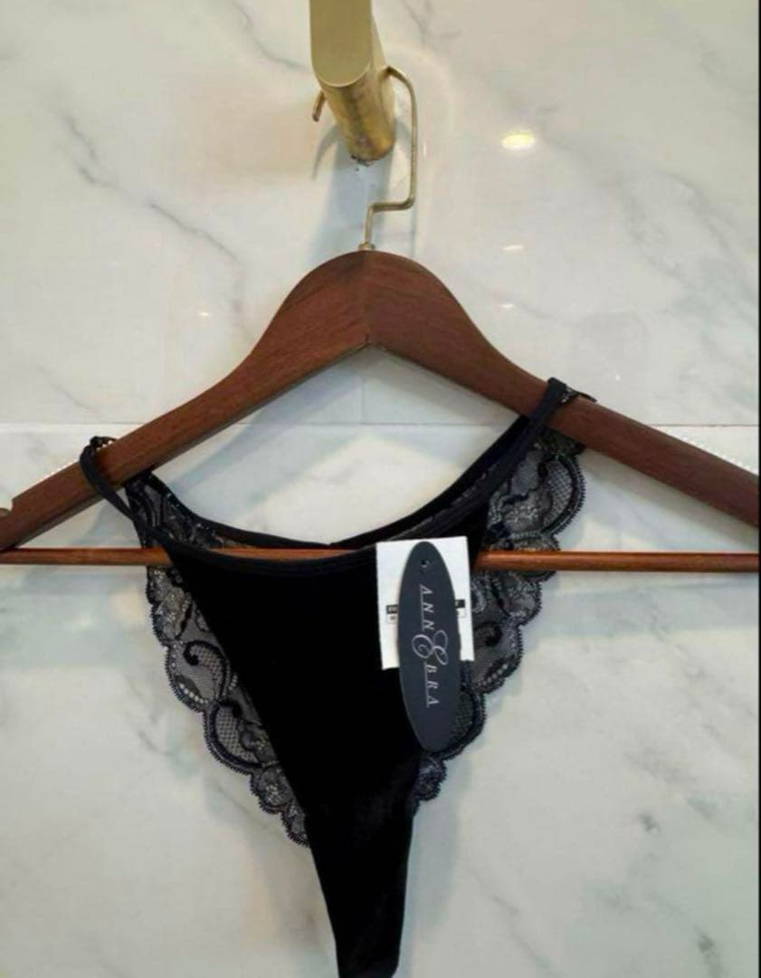 仮専用【モデル掲載 ④点ベロア×上品レース】75E annebra アンブラ