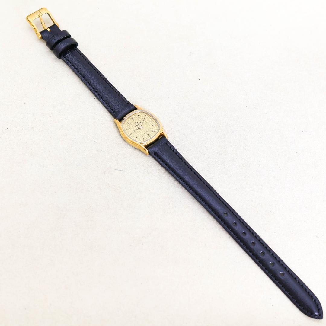 稼働 OMEGA DEVILLE 腕時計 アンティーク プッシュ式リューズ438