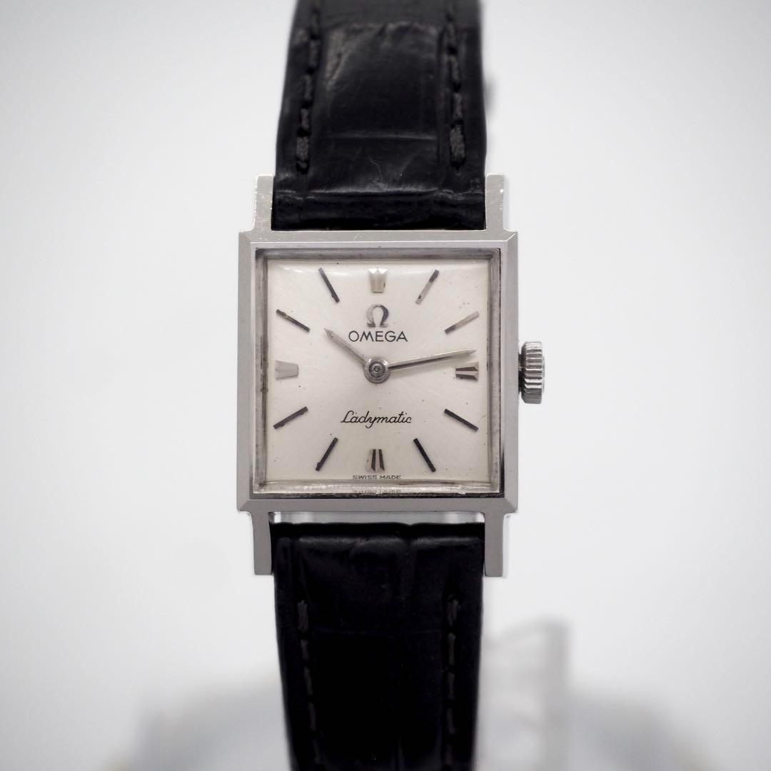 573 稼働 OMEGA　自動巻き　時計　レディマティック 保証書付き　AT