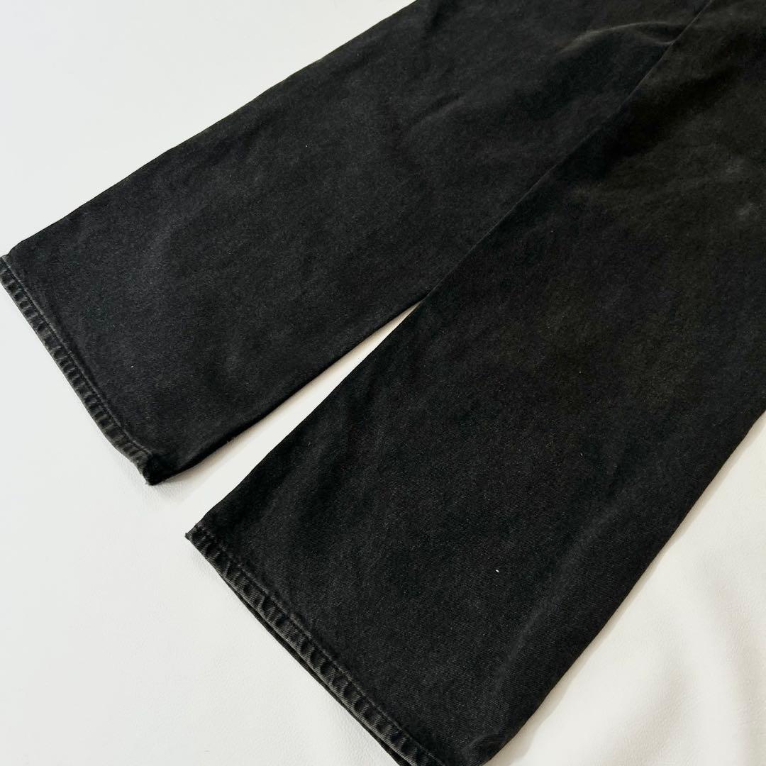 美品✨GANNI MAGNY ブラック ストレートデニム トゥモローランド