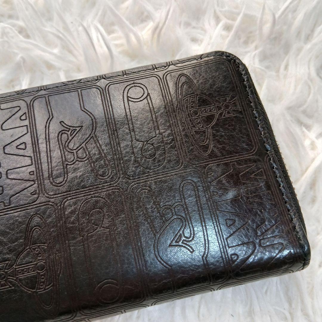 【美品】【Vivienne Westwood】マルチアイコンL字ファスナー長財布