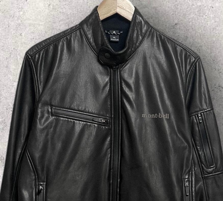 モンベル GORE-TEX レザージャケット 廃盤 ビエントクロス ジャケット