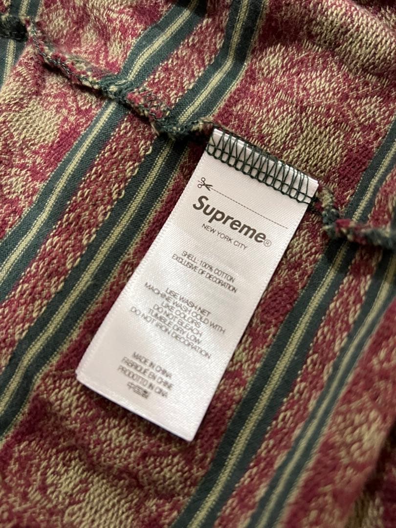 Supreme Jacquard Scarab S/S Top Lサイズ