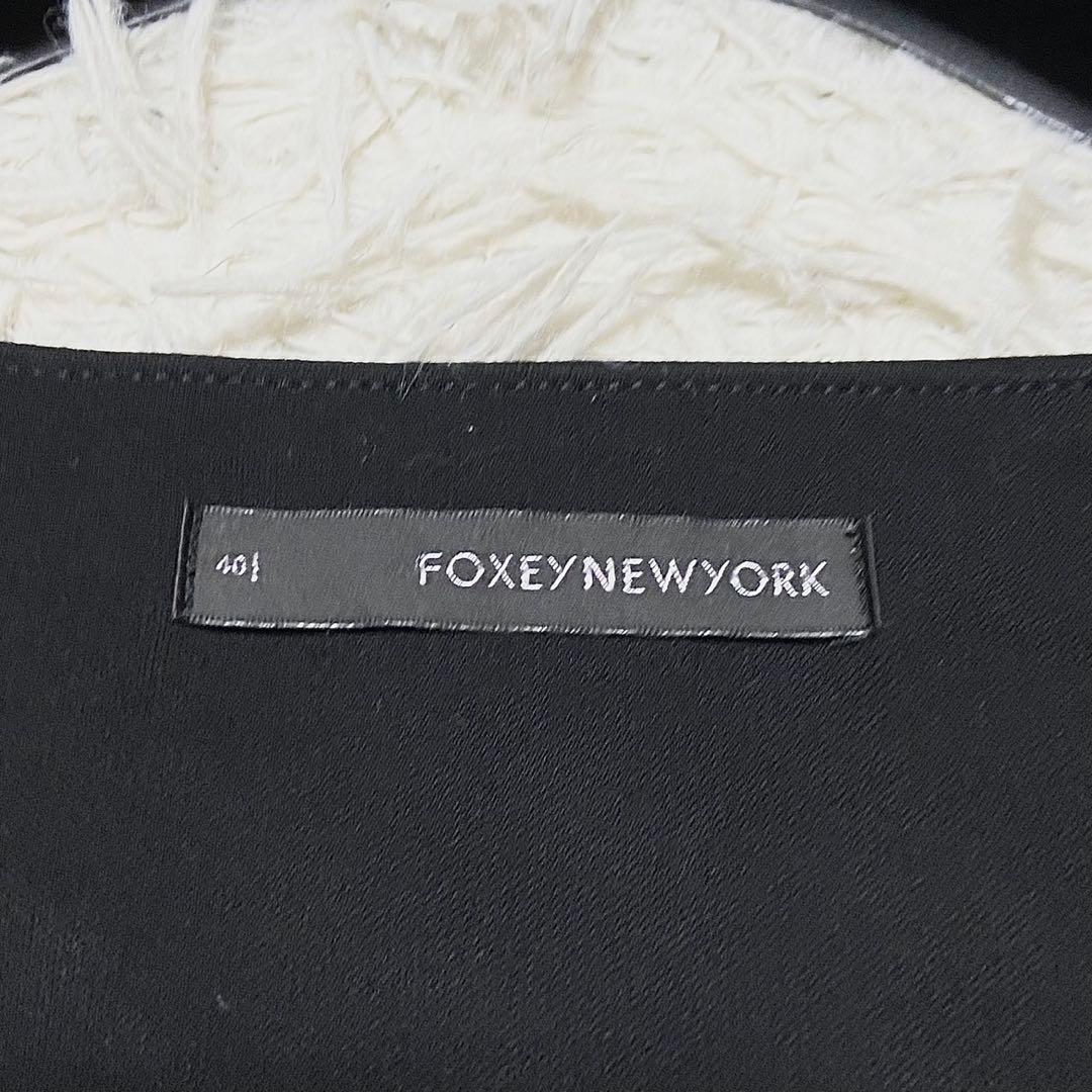 【極美品】フォクシー ロング ワンピース ブラック サイズ40