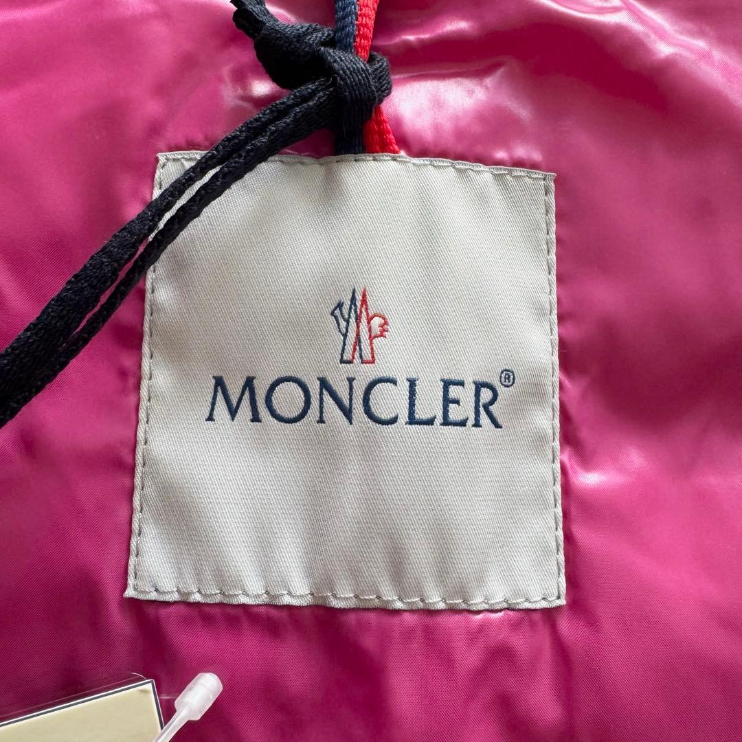 モンクレール　GHANY　ガーニー　ダウンベスト　紫　2　タグ　ロゴワッペン