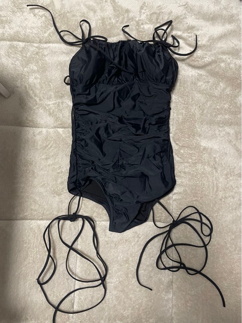 水着・ラッシュガード epine body ribbon gather swimwear