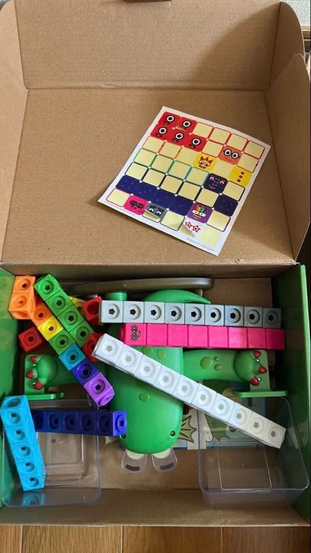 ナンバーブロックス　number blocks 知育玩具セット 4点