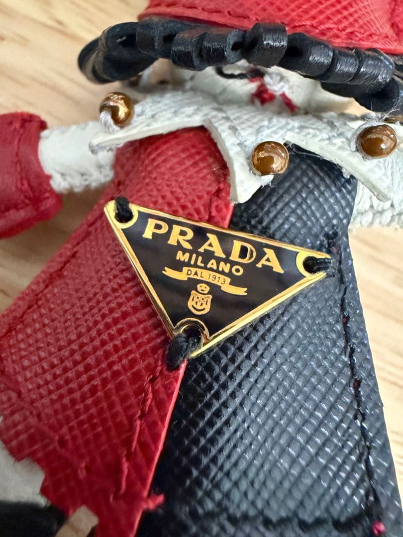 PRADA プラダ　ピエロ　キーリング　ジャグラーキーホルダー