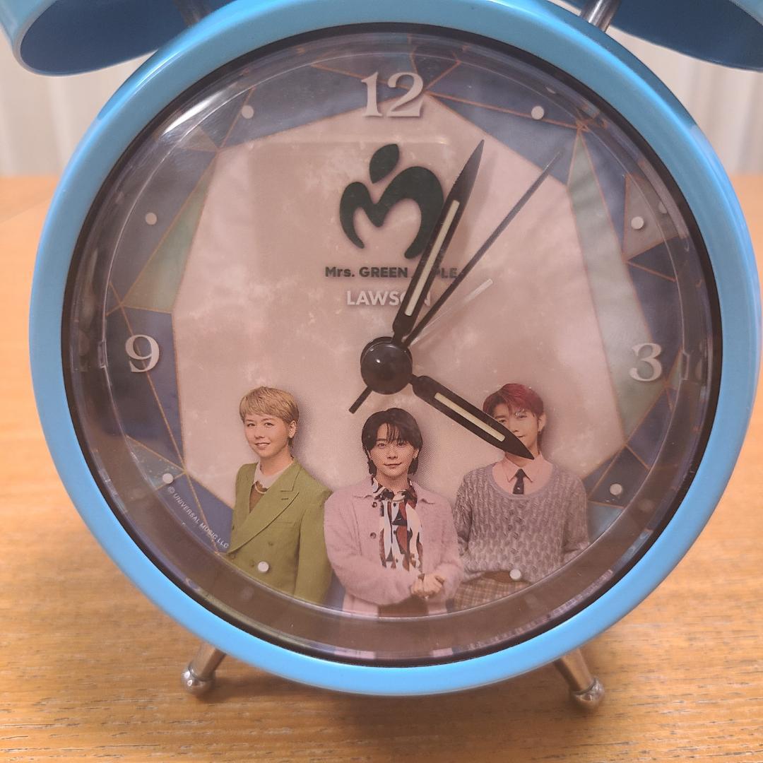 【訳あり】Mrs. GREEN APPLE ボイス入り目覚まし時計 ローソン