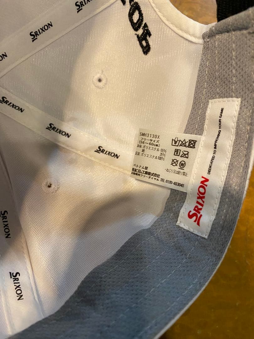美品ダンロップ スリクソン ゴルフキャップ 7個セット
