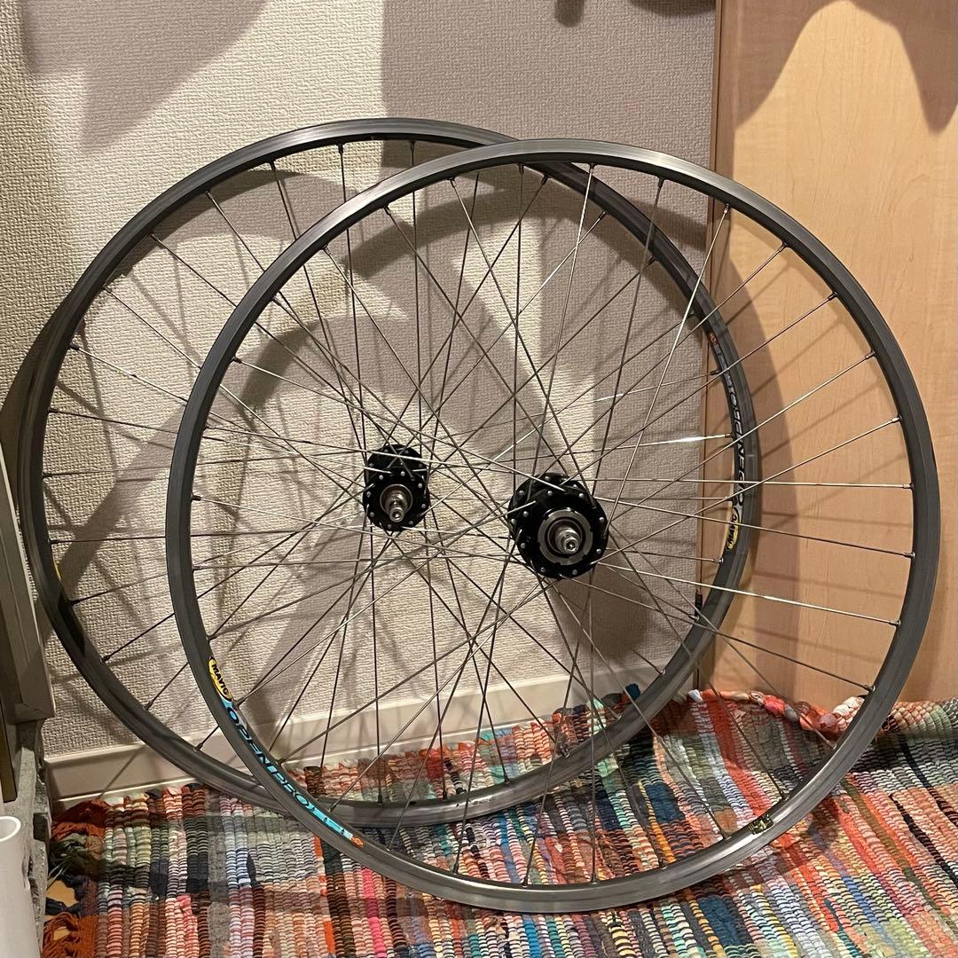 philwood × mavic open pro ピストホイール トラック