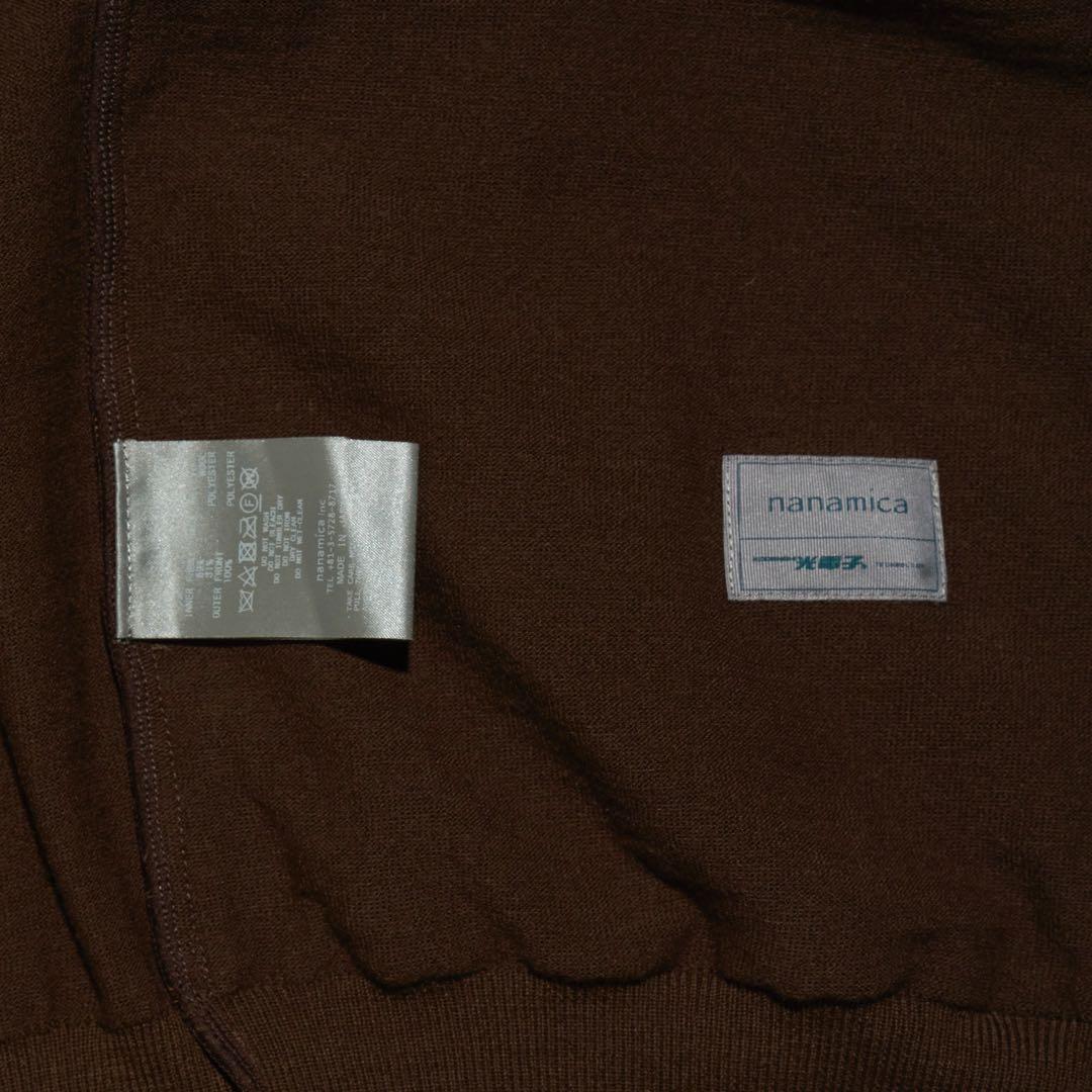 nanamica ハイブリッドカーディガン