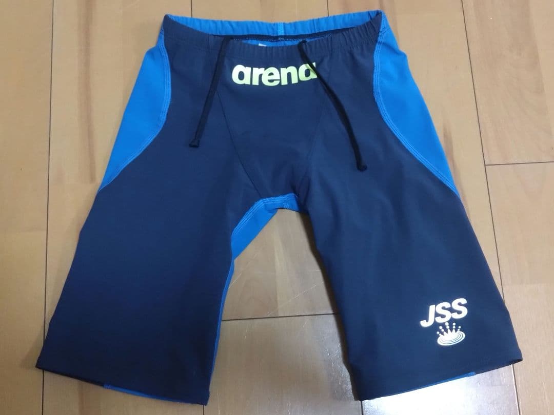 ゆい様【JSS】arena 競泳水着 Fina規格 布帛素材 ネイビー/ブルー