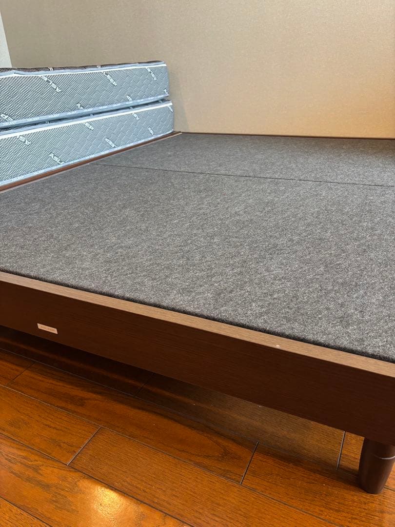 アイシン スターリナ ベッドフレーム ダブルベッド 継足タイプ　高さ調整可能