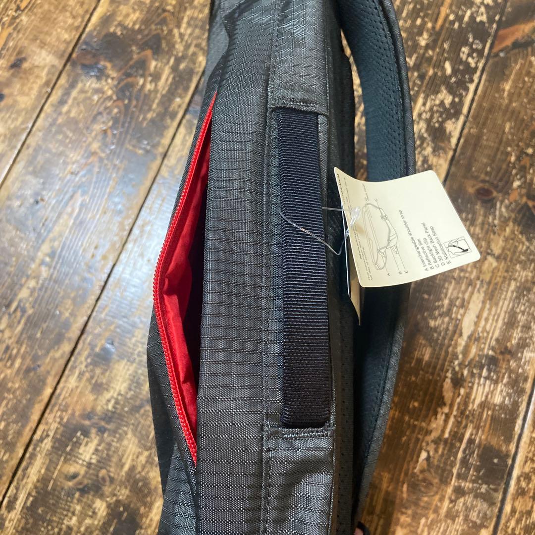 新品 montbell メッセンジャーバッグ M ダークグレー モンベル