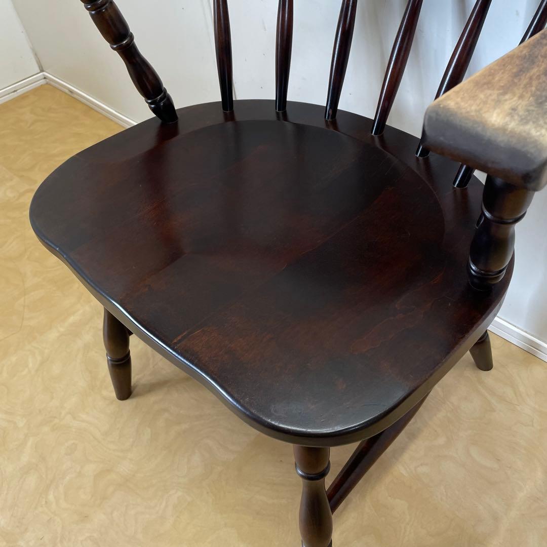 北海道民芸家具 アームチェア② キャプテンチェア ウィンザー 椅子 チェア イス