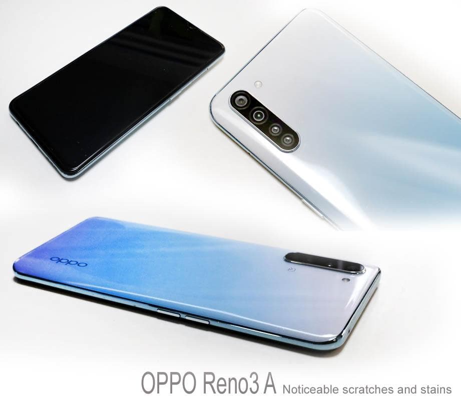 KHさま専用 OPPO Reno3 A　SIMフリー　美品 ケース4個つき