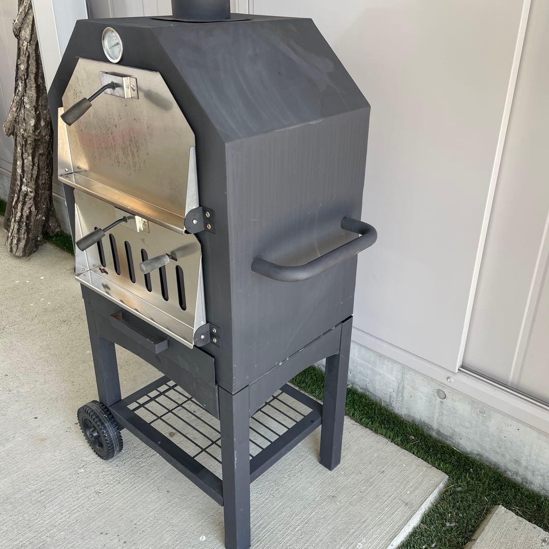 ピザ窯　持ち運びOK　アウトドア　ステーキ　バーベキュー