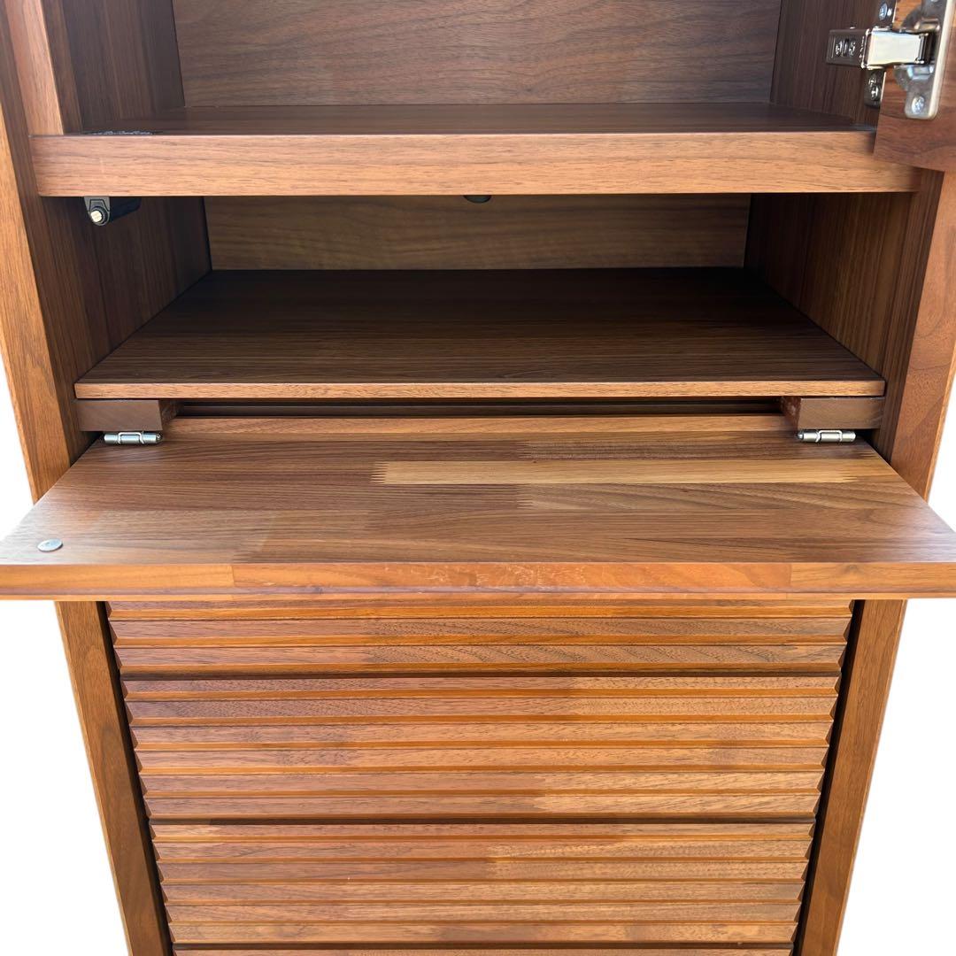 カリモク×はせがわHKガレリア 仏壇　ウォールナット　高さ138cm