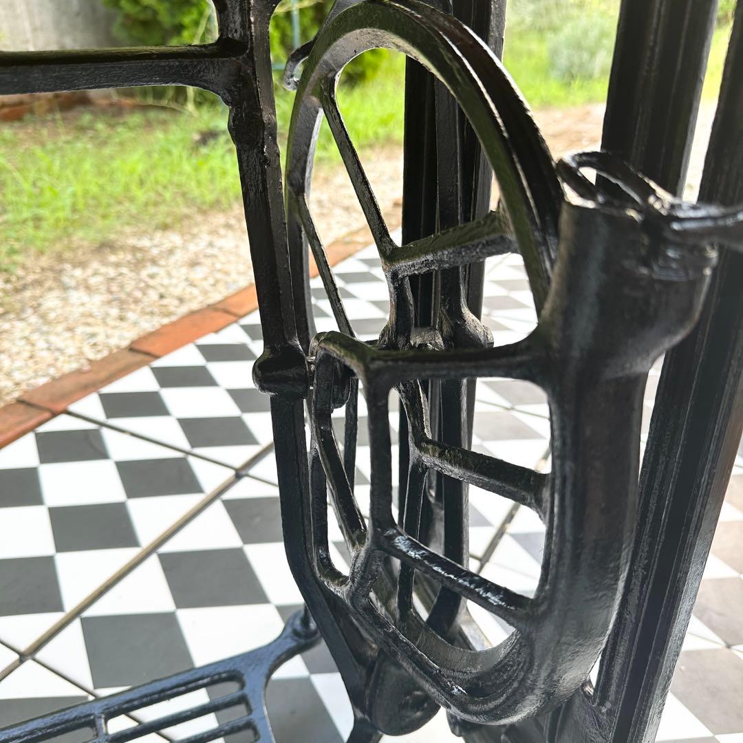 SINGER アンティークミシンテーブル 引き出し付き