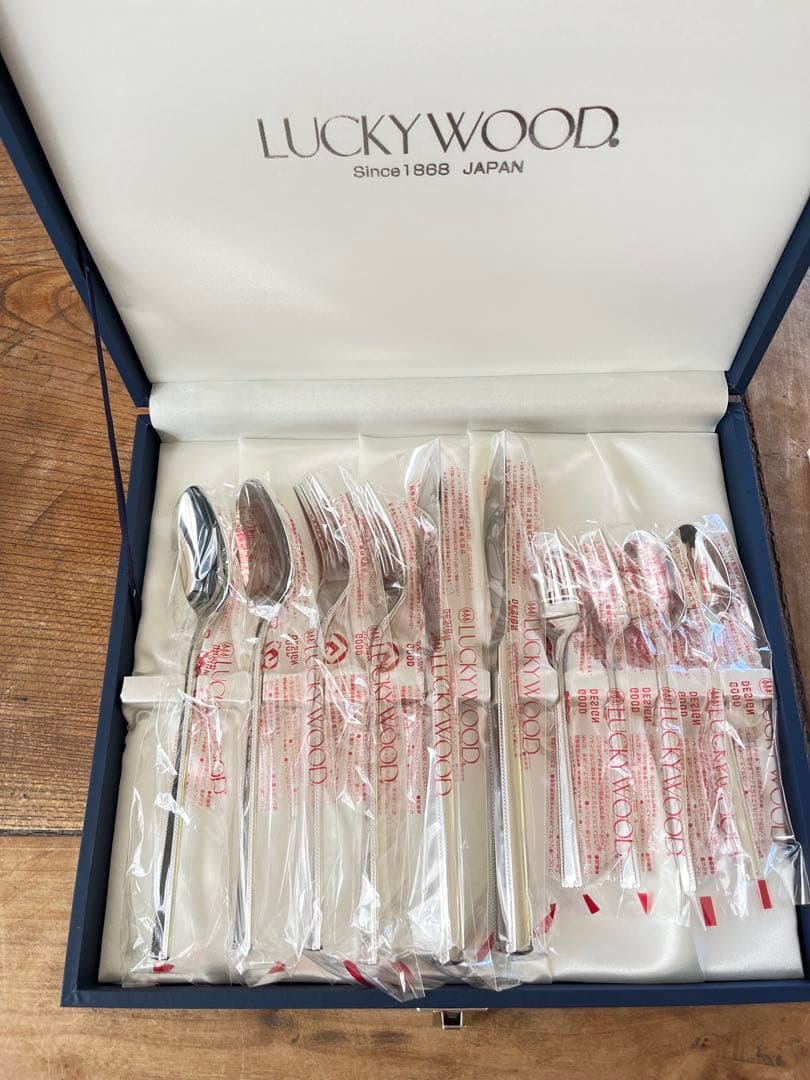 LUCKYWOOD カトラリーセット 日本製 10本入